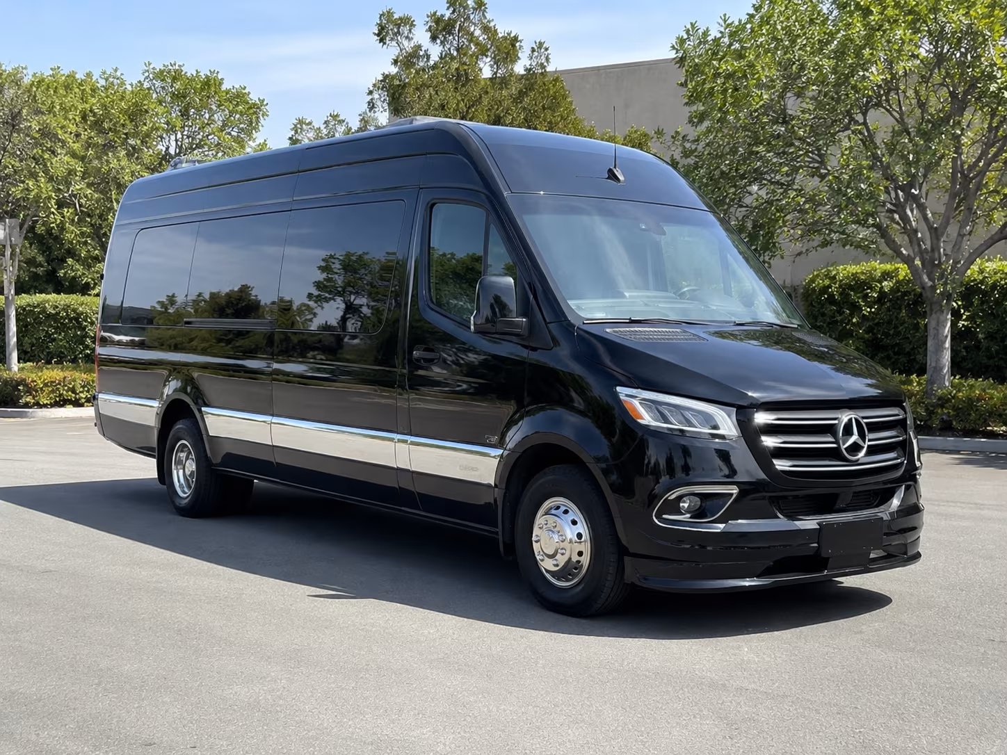 College Station Airport Shuttle & Transportation party bus exterior
