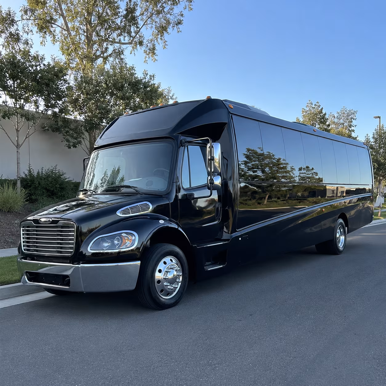 College Station Airport Shuttle & Transportation party bus exterior