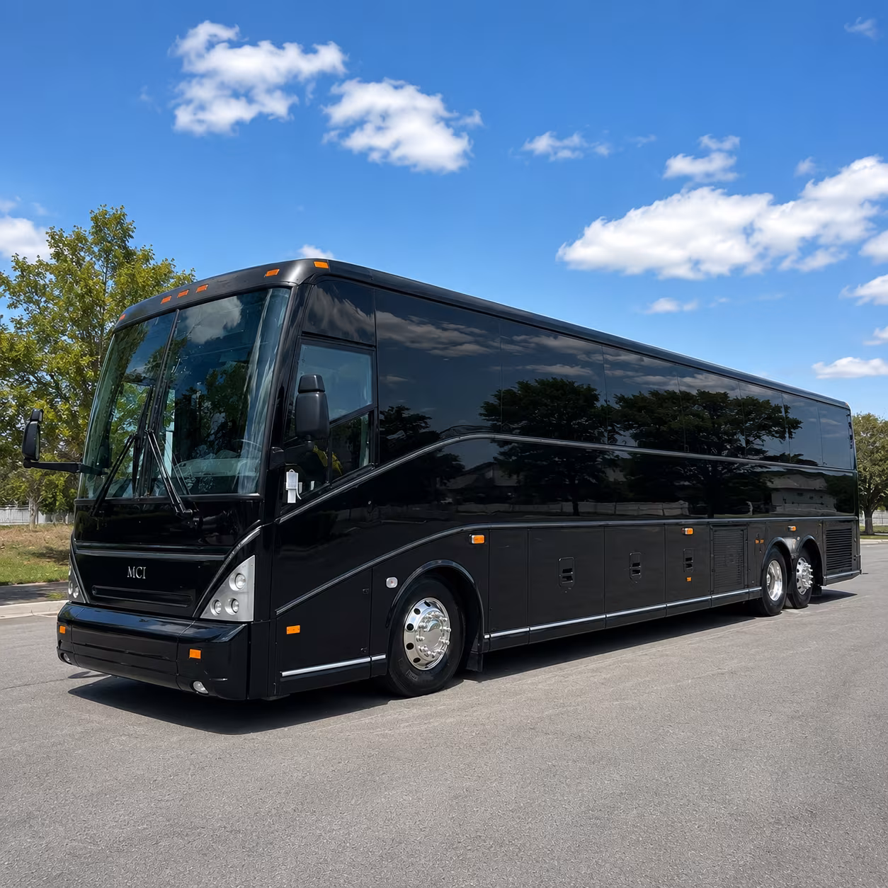 College Station Airport Shuttle & Transportation party bus interior