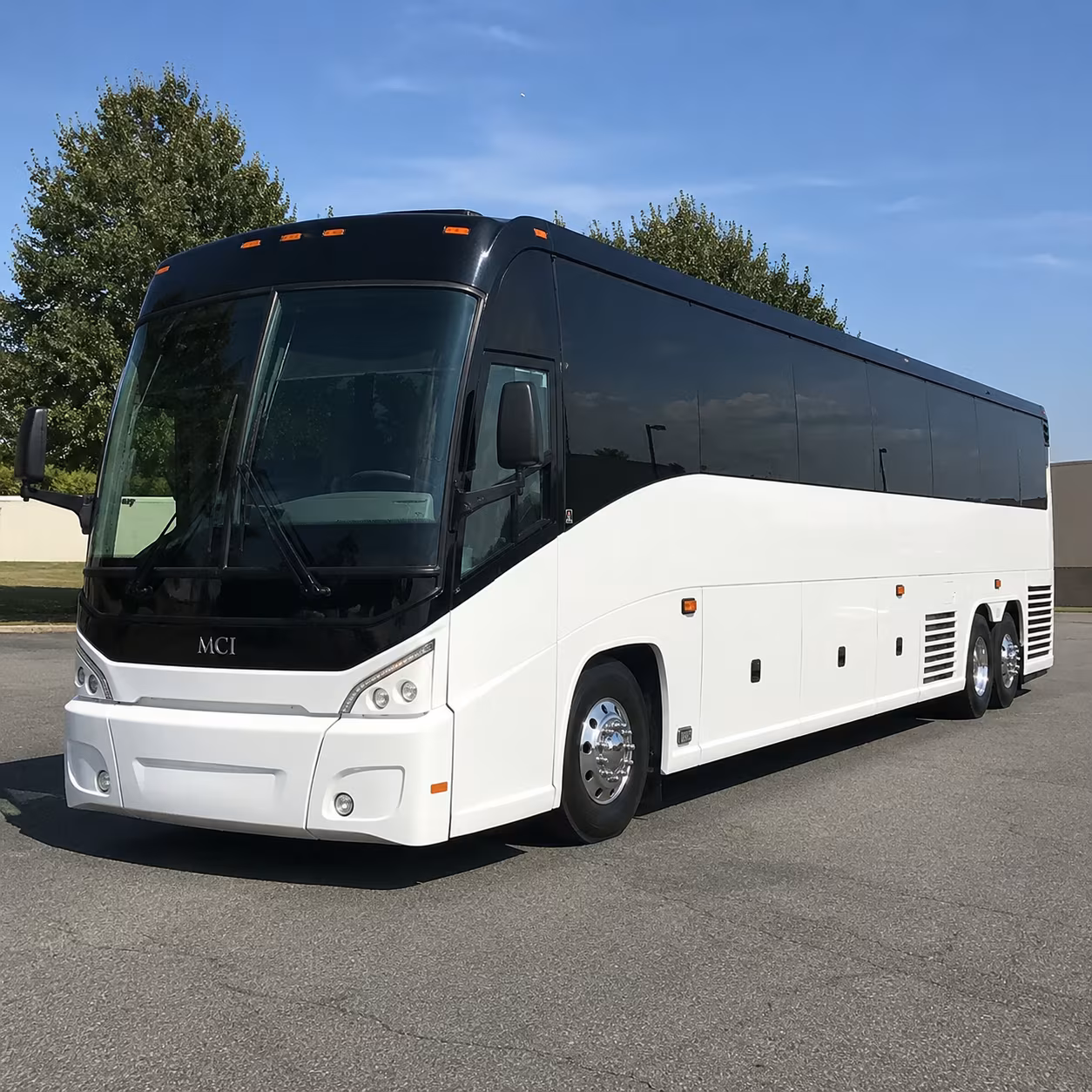 College Station Airport Shuttle & Transportation party bus exterior
