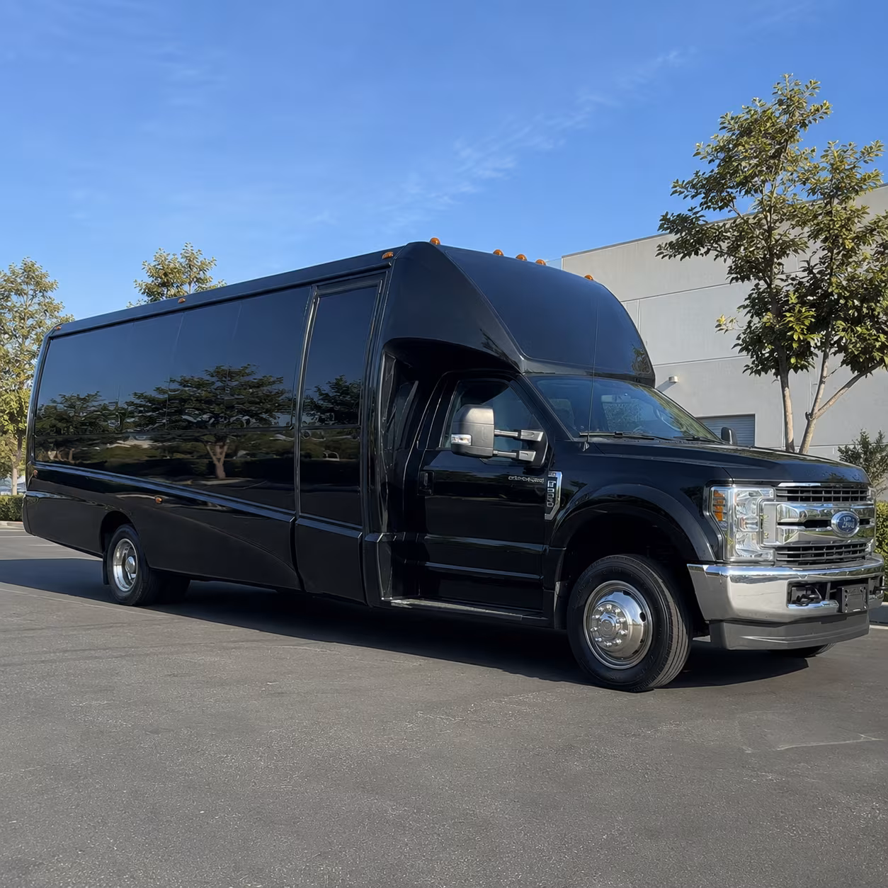 College Station Concert & Music Festival Transportation party bus exterior