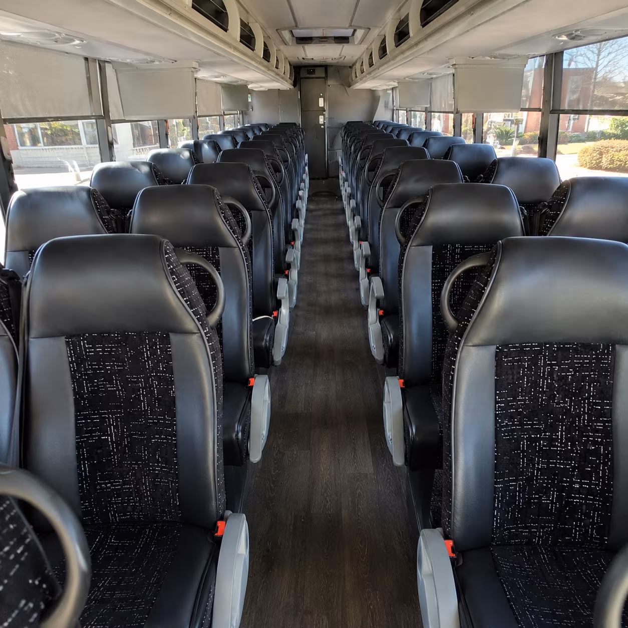 College Station Corporate Transportation party bus exterior