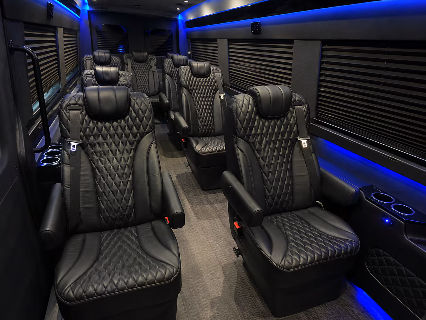 College Station Corporate Transportation party bus exterior