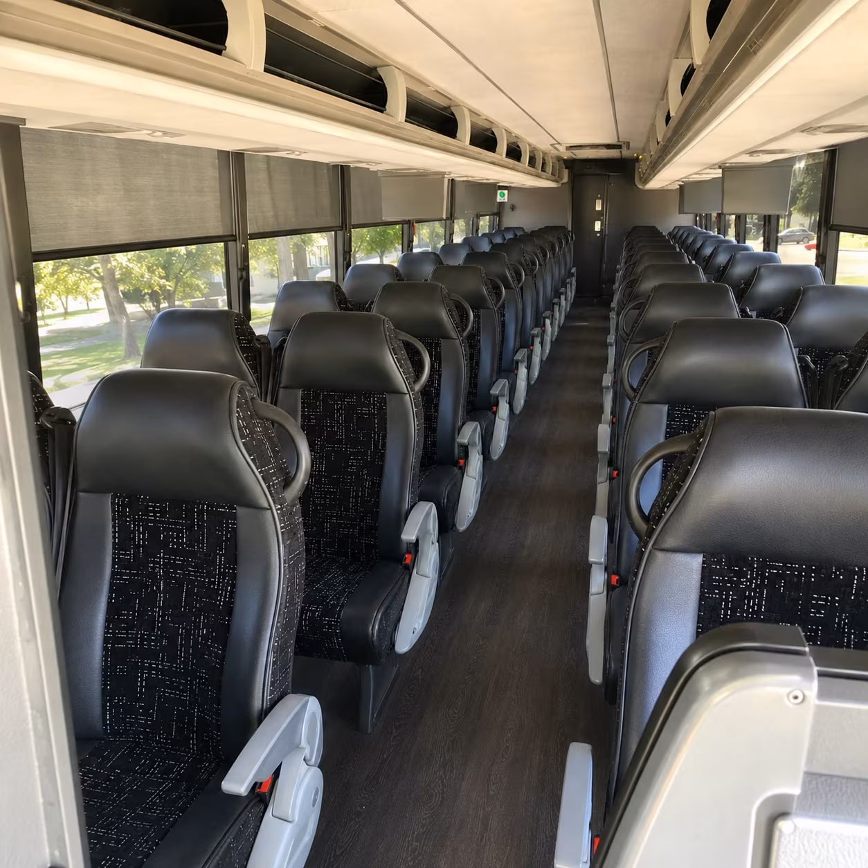 College Station Corporate Transportation party bus exterior