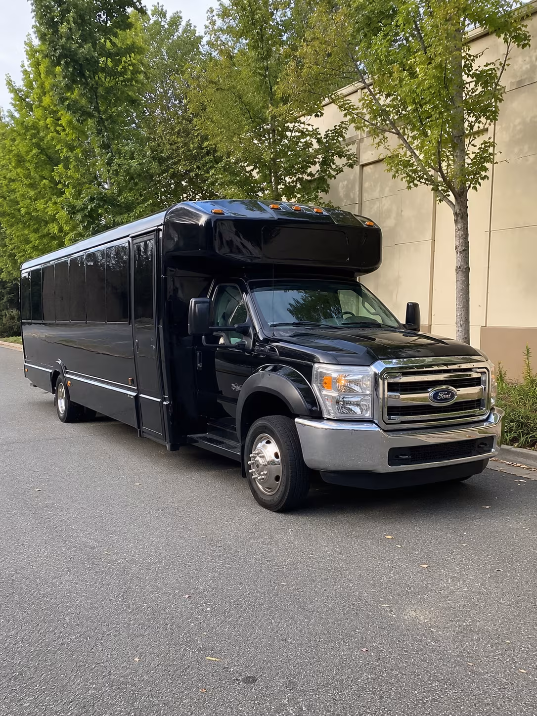 College Station Private Event Transportation party bus exterior