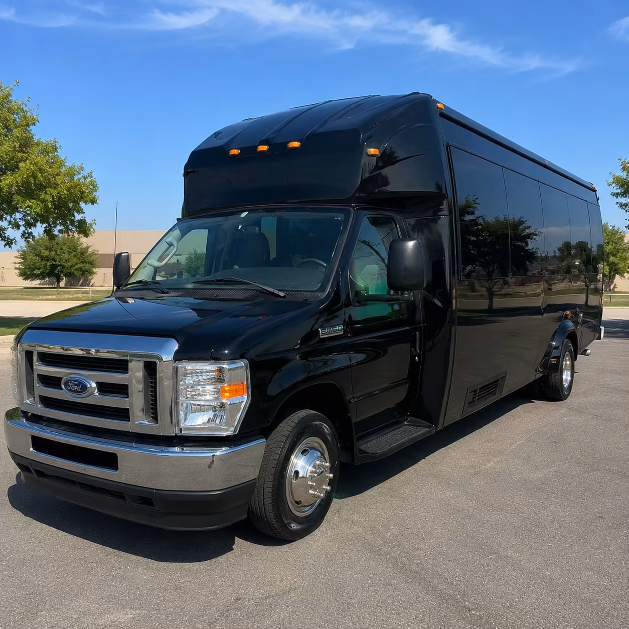 College Station Prom & Homecoming Transportation party bus exterior