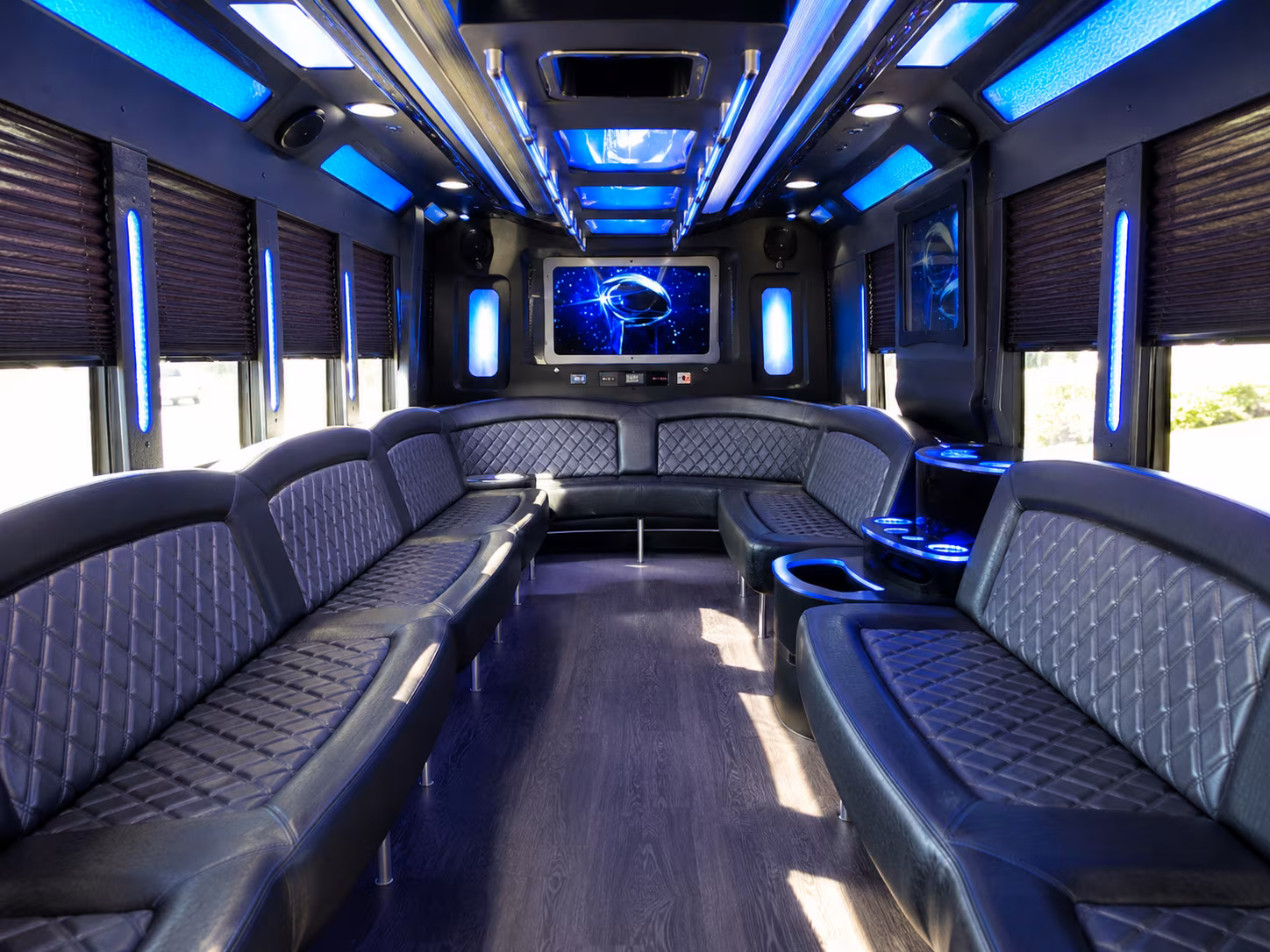 College Station Sporting Event Transportation onboard seating