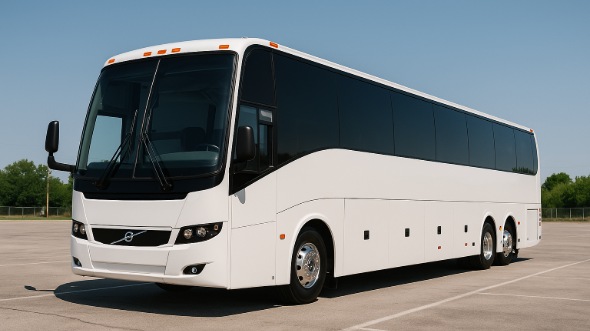 Exterior of Charter Bus Company Waco's 40 Passenger Party Bus in Waco