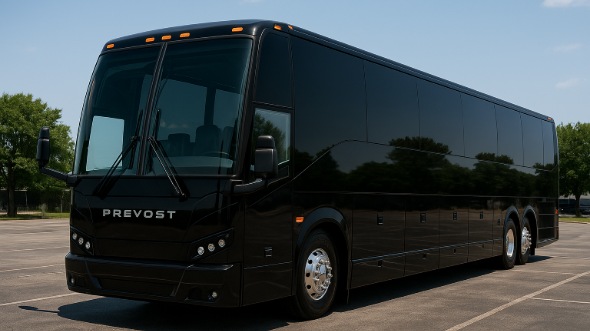 college station employee shuttle charter bus rental