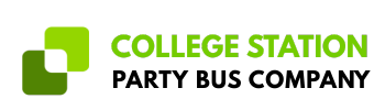 college-station-party-bus-company-logo